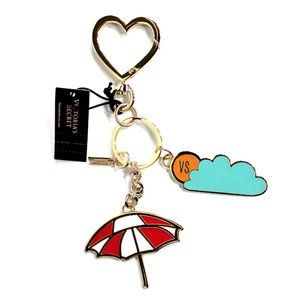 Victoria's Secret Umbrella Metal Keychain Bag Charm